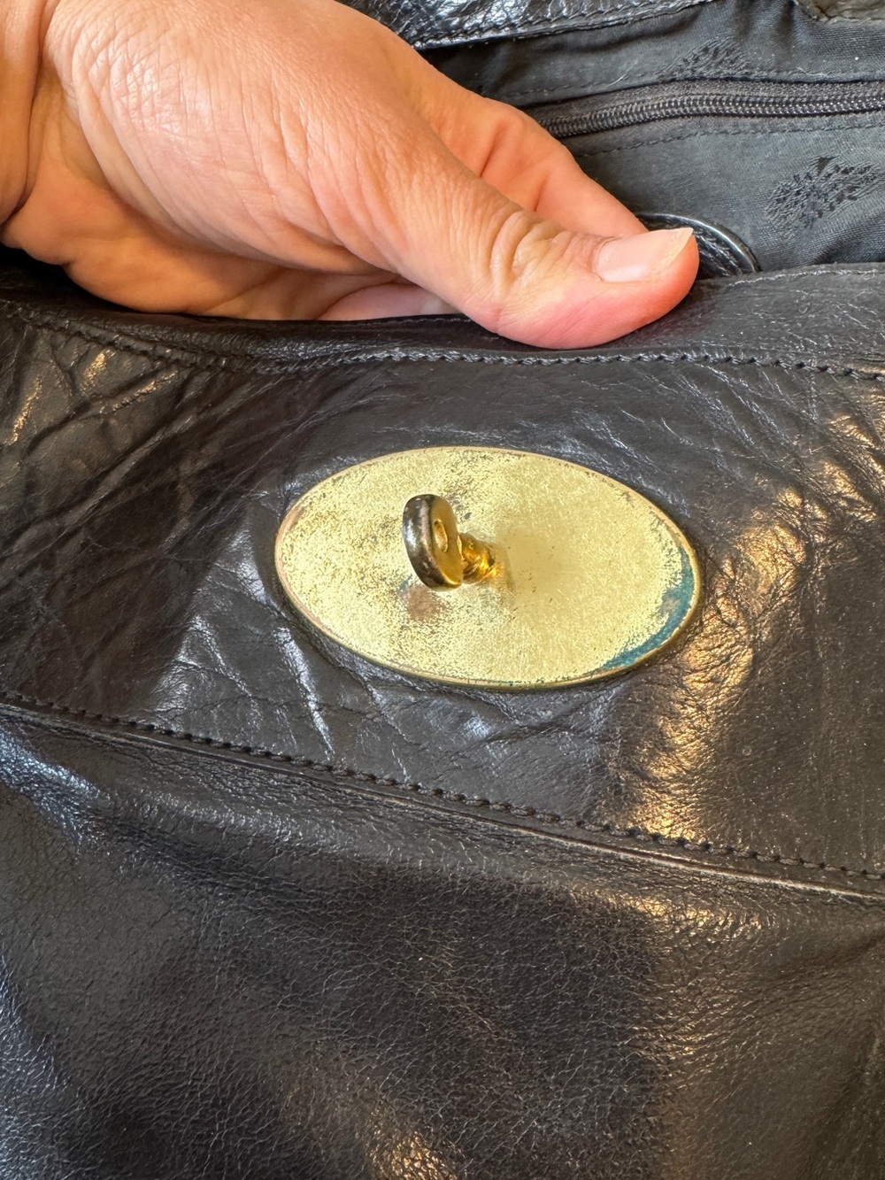 Mulberry Vintage Alexa Handbag - Picture 10 of 14